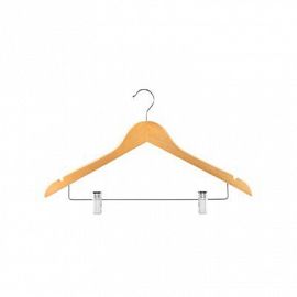 SET * 3 PERCHAS MADERA CON BROCHES METAL