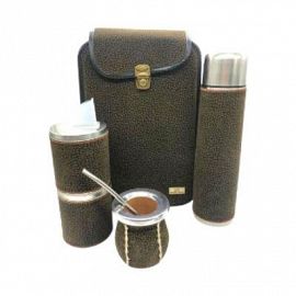 BOLSO MATERO C/TAPA SET X6 C/TERMO C/FUNDA