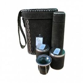 SET X 5 S/CARPINCHO TERMO CON FUNDA+MATE COPA