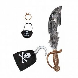 Set Piratas 41*18cm Blister