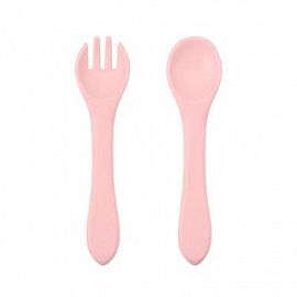 Cubiertos Infantiles de silicona 