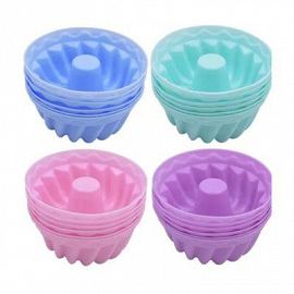 Mini Molde De Silicona P/ flan X6