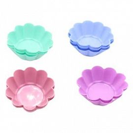 Mini Molde De Silicona Cupcakes X6